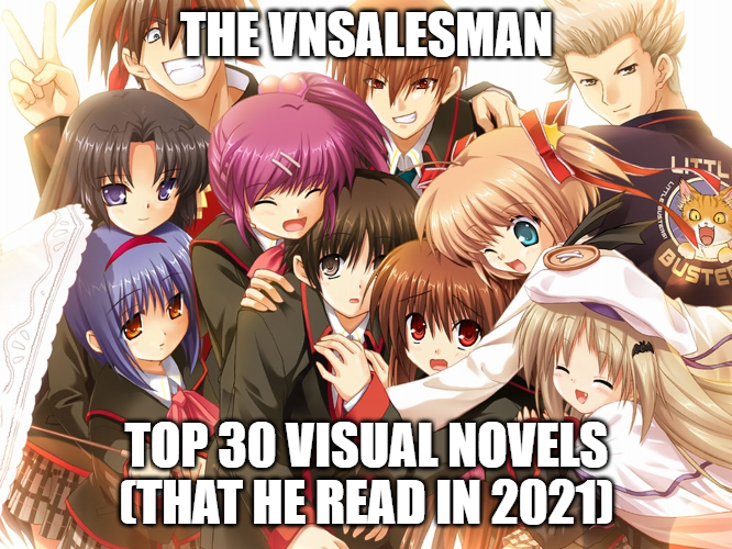 Ranking Every Visual Novel I’ve Read in 2021